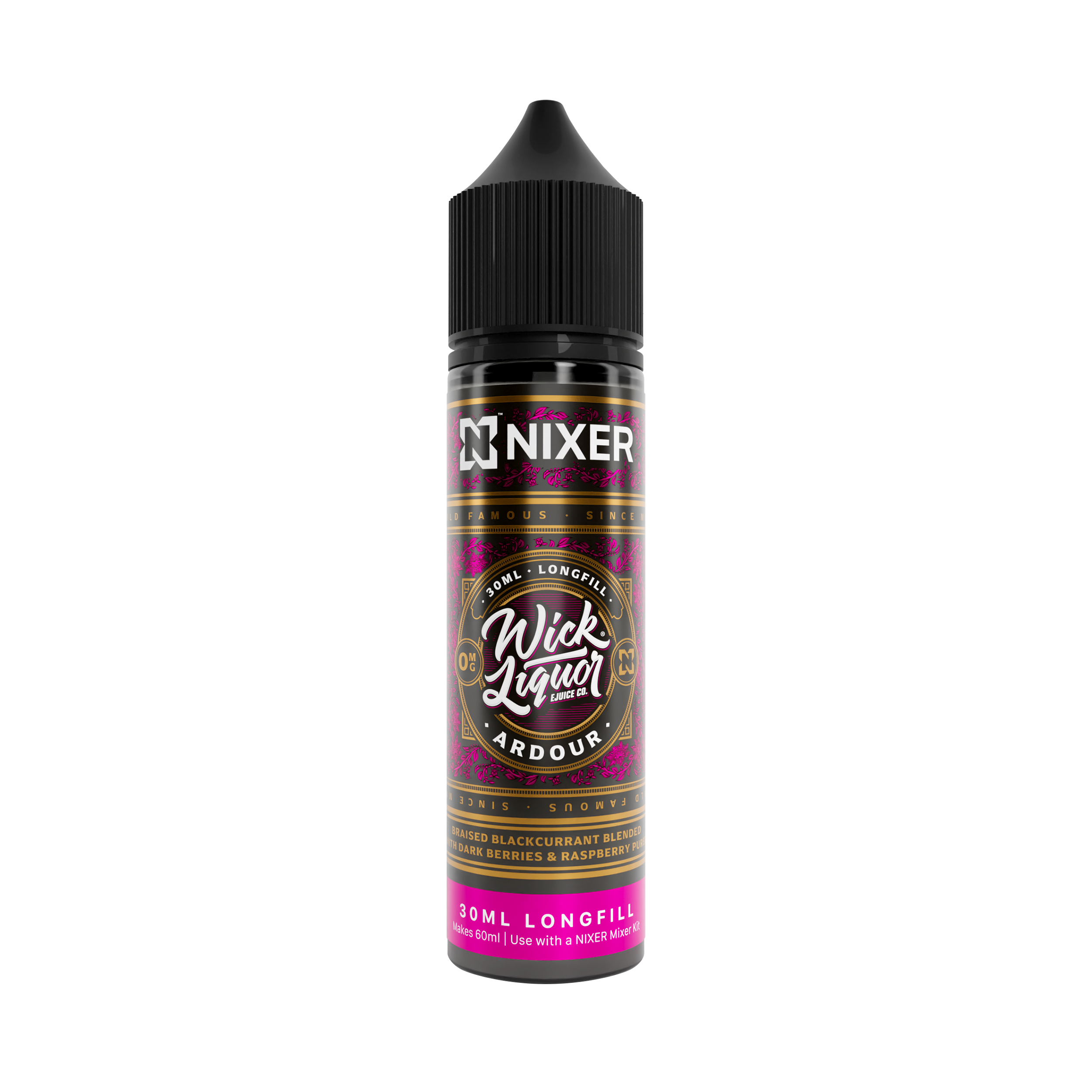 NIXER Bar, Fusion - Wick Liquor, Ardour (Longfill)